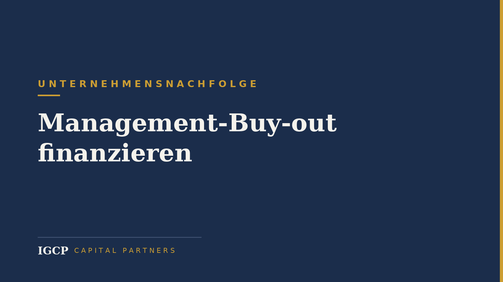 Management-Buy-out finanzieren: Wie Mitarbeiter das Unternehmen kaufen