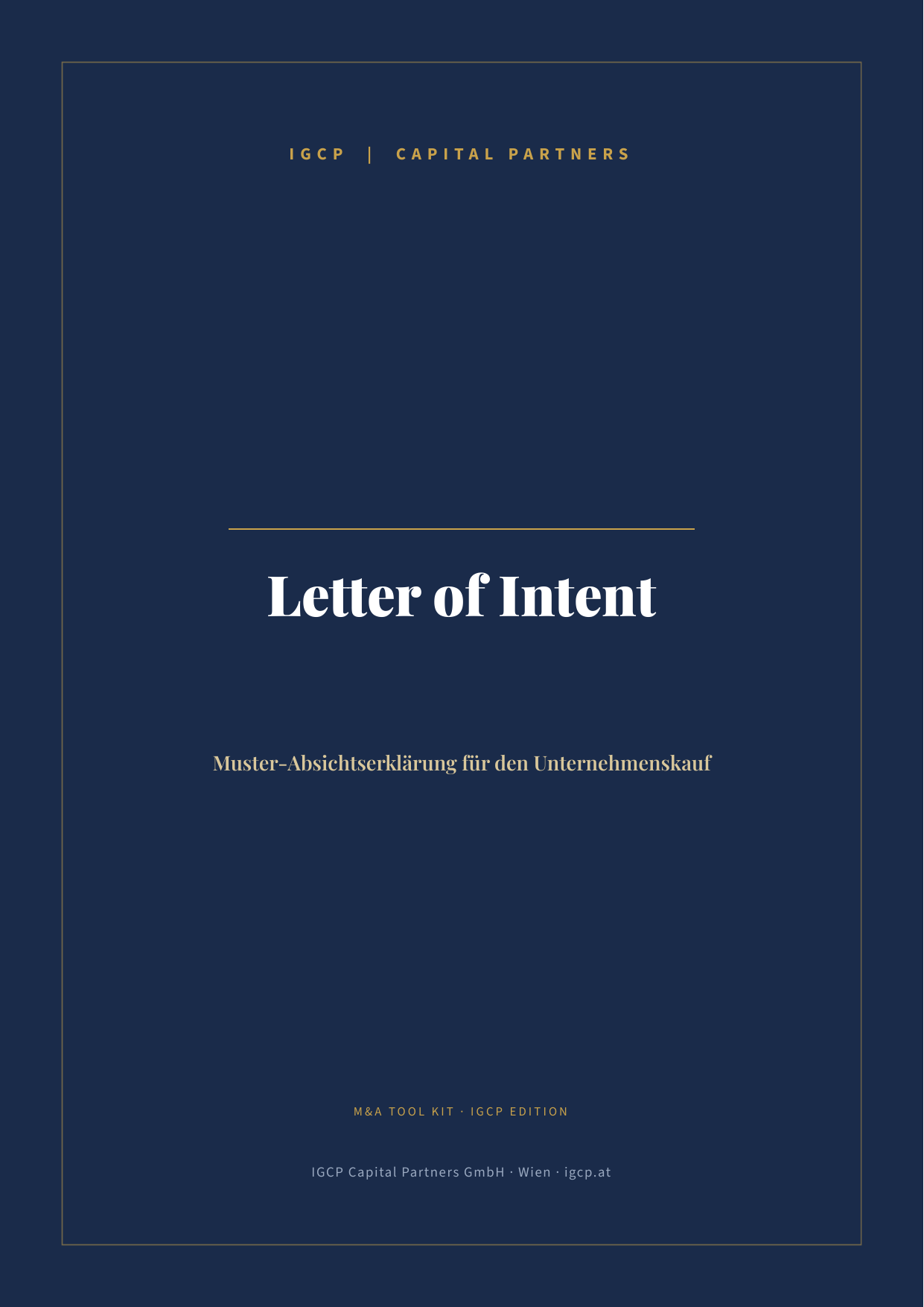 Cover Letter of Intent